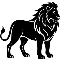 vector illustration of lion