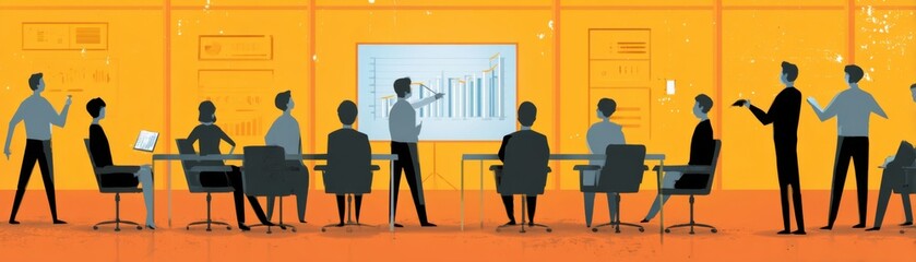 An engaged meeting where all participants are actively contributing