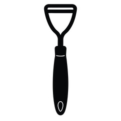 Vegetable Peeler Vector Illustration – Sharp Kitchen Tool for Easy Skin Removal