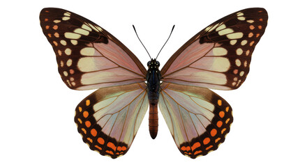 Isolated butterfly