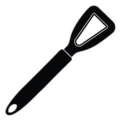 Vegetable Peeler Vector Illustration – Sharp Kitchen Tool for Easy Skin Removal