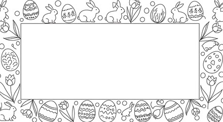 Editable Vector of Easter Day Event
