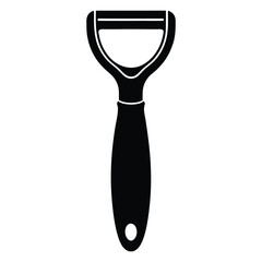 Vegetable Peeler Vector Illustration – Sharp Kitchen Tool for Easy Skin Removal