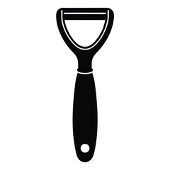 Vegetable Peeler Vector Illustration – Sharp Kitchen Tool for Easy Skin Removal