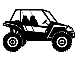 Naklejka premium UTV Car Vector Silhouettes & Icons | High-Quality SVG Files for Design & Print