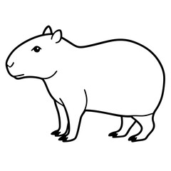 Line art collection of aquatic and wetland creatures, featuring elegant and minimal illustrations of fish, amphibians, birds, and aquatic animals. Perfect for nature-themed designs, educational materi