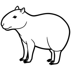 Line art collection of aquatic and wetland creatures, featuring elegant and minimal illustrations of fish, amphibians, birds, and aquatic animals. Perfect for nature-themed designs, educational materi