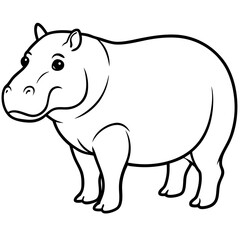 Line art collection of aquatic and wetland creatures, featuring elegant and minimal illustrations of fish, amphibians, birds, and aquatic animals. Perfect for nature-themed designs, educational materi