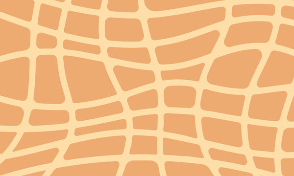 Peanut shell texture, Peanuts pattern. Vector background with stripes Peanuts