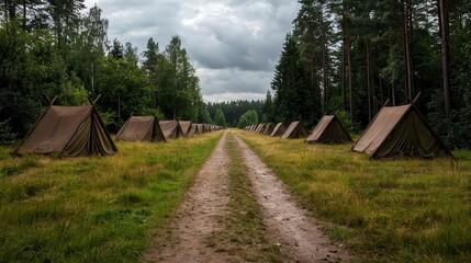 Medieval Warrior Camps  Training Grounds