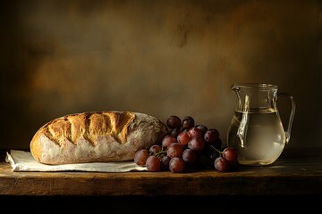Maundy thursday table setting