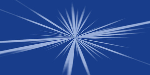 Fototapeta premium blue star explosion