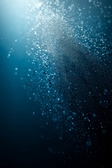 Aqua Sparkles: Shimmering underwater light display in shades of blue.