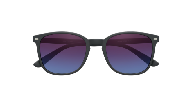 Isolated Gradient Sunglasses