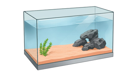 Isolated Aquarium