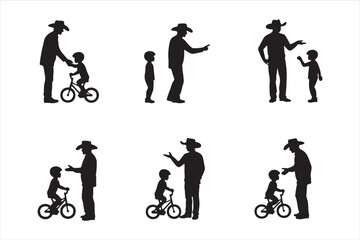 Father Teaching Baby to Ride Bicycle – Cute Family Vector Illustration

Dad and Baby Learning to Ride Bike – Parenting Moment Clipart

Father and Child Bicycle Ride – Wholesome Flat Vector Art

Baby’s