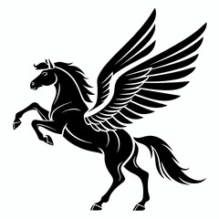 Pegasus silhouette