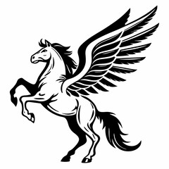 Pegasus silhouette