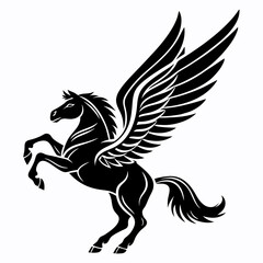Pegasus silhouette