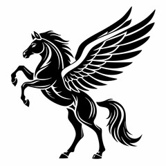 Pegasus silhouette