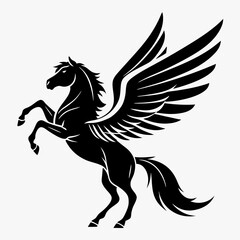 Pegasus silhouette