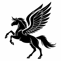 Pegasus silhouette