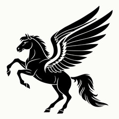 Pegasus silhouette