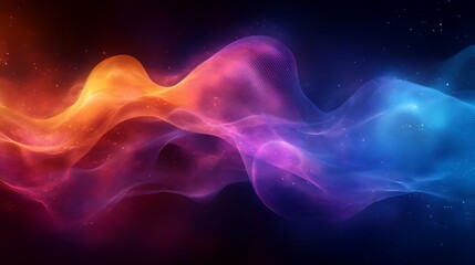 Fototapeta premium Abstract swirling patterns of vibrant colors and flowing lines.