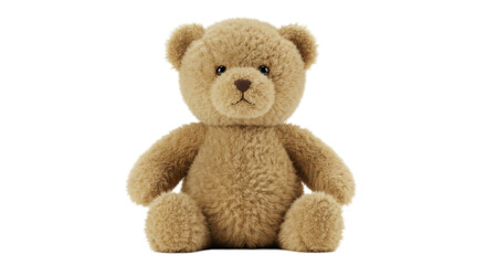 Isolated teddy bear
