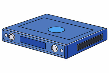 Obraz premium audio cassette isolated on white background