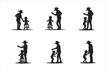 Father Teaching Baby to Ride Bicycle – Cute Family Vector Illustration

Dad and Baby Learning to Ride Bike – Parenting Moment Clipart

Father and Child Bicycle Ride – Wholesome Flat Vector Art

Baby’s