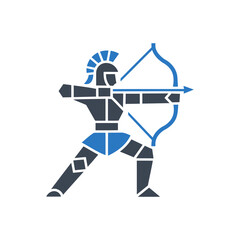 Archery Pose Icon