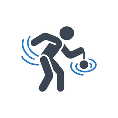 Person Swinging Ball icon