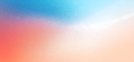 Gradient Backdrop Textured Soft Blue, Peach and White Abstract Background Art