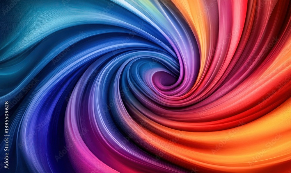 Poster a mesmerizing swirl of vibrant colors creates a dynamic and energetic abstract background.