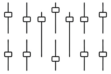 Equalizer Vibrant Bars Art with Modern Flair