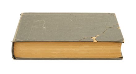 Isolated Old Book