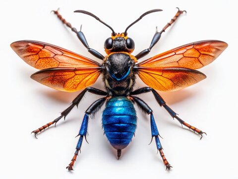 Tarantula Hawk: Majestic Insect of the Elite Kingdoms - Candid Photography