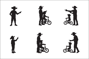 Father Teaching Baby to Ride Bicycle – Cute Family Vector Illustration

Dad and Baby Learning to Ride Bike – Parenting Moment Clipart

Father and Child Bicycle Ride – Wholesome Flat Vector Art

Baby’s