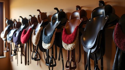 The art of saddle showroom