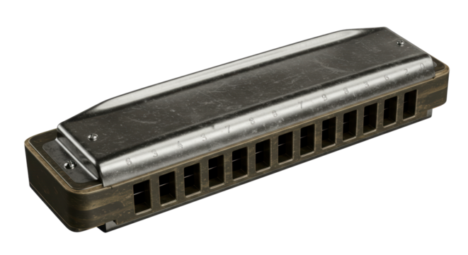 Isolated Harmonica