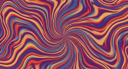 Obraz premium Abstract swirling pattern of vibrant colors creating a dynamic visual effect