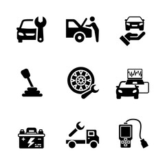 Set of line icons related to labor, construction, labour day, renovation. Outline icon collection. Vector illustration.