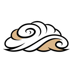 vector illustration of a mountain