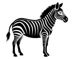 Zebra Vector Silhouettes & SVG Icons | Wild Animal & Safari Crafts & Digital Designs