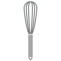 Hand whisk vector cartoon illustration isolated on a white background.