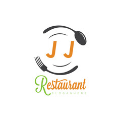 initial monogram logo With restaurant Culinary Circle shape Taste of Tradition logo design.
