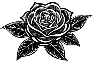 Elegant line art flower illustration, featuring a minimalist and hand-drawn floral design. Perfect for botanical prints, tattoo designs, nature-themed branding, packaging, wedding invitations, wall ar