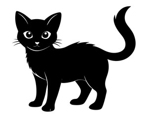 Kitten Vector Silhouettes & SVG Icon