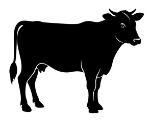 Cow Vector Silhouettes & SVG Icon